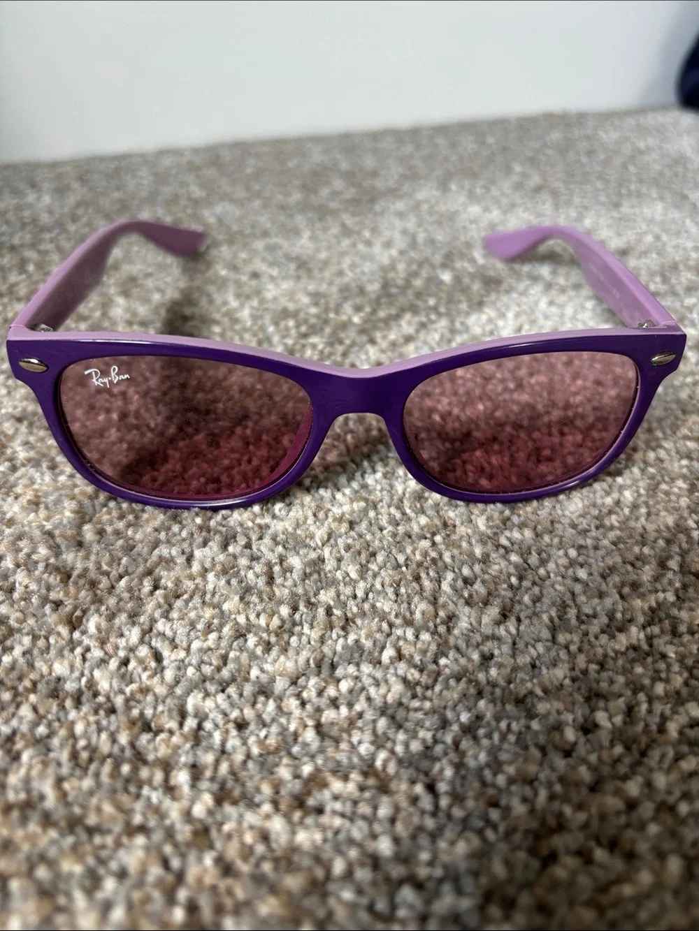 Ray-Ban Kid’s Purple and Black Sunglasses Set